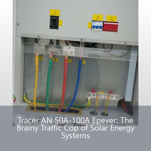 Tracer AN 50A-100A Epever: The Brainy Traffic Cop of Solar Energy Systems